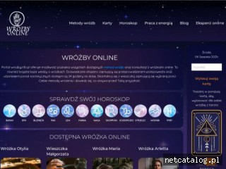 Zrzut ekranu strony wrozby.info.pl
