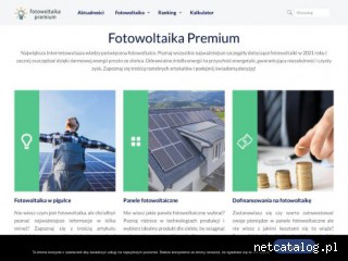 Zrzut ekranu strony fotowoltaikapremium.info.pl