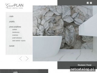 Zrzut ekranu strony www.greatplan.pl