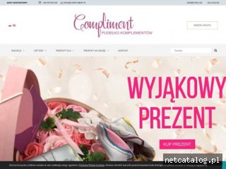 Zrzut ekranu strony compliment.pl