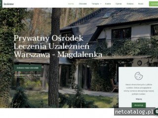 Zrzut ekranu strony osrodekuzaleznien.com.pl