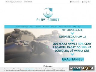 Zrzut ekranu strony playsmart.com.pl