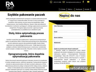 Zrzut ekranu strony rapack.pl