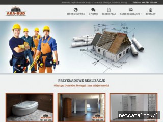 Zrzut ekranu strony www.olsztynremonty.pl