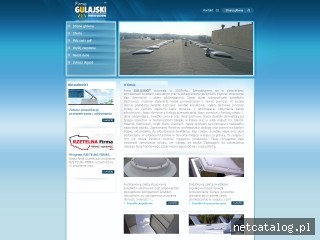 Zrzut ekranu strony www.gulajski.pl