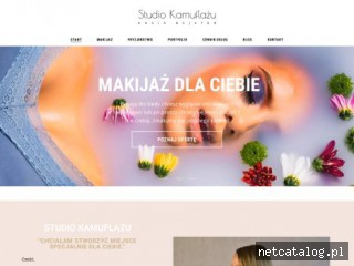 Zrzut ekranu strony studiokamuflazu.pl