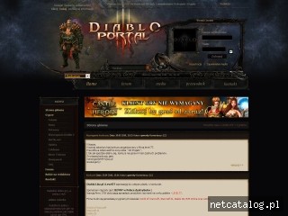 Zrzut ekranu strony www.diablo3.biz.pl