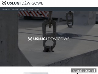 Zrzut ekranu strony dymeldzwigi.pl