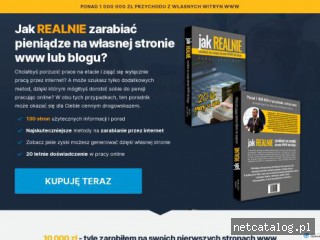 Zrzut ekranu strony www.zarobic-online.pl