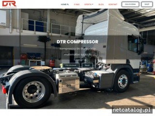 Zrzut ekranu strony dtr-compressor.eu