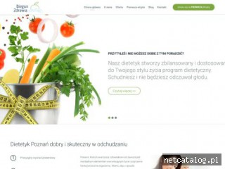 Zrzut ekranu strony www.biegunzdrowia.pl