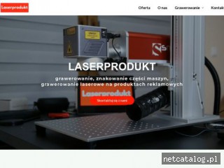 Zrzut ekranu strony laserprodukt.pl