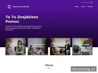Zrzut ekranu strony totupsychoterapia.pl