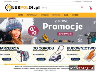 Zrzut ekranu strony lukpol24.pl