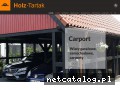 Konstrukcje dachowe - tartak Gorzów, Lubuskie