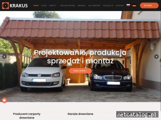 Zrzut ekranu strony wiata-carport.pl