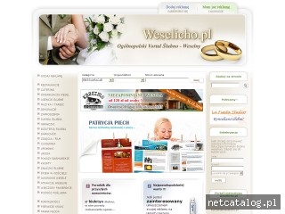 Zrzut ekranu strony www.weselicho.pl