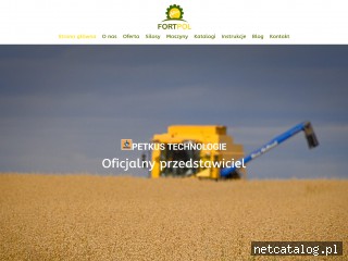 Zrzut ekranu strony fortpol.com.pl