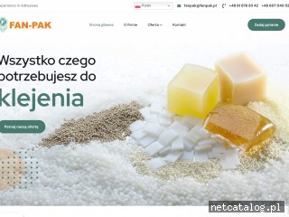 Zrzut ekranu strony fanpak.pl
