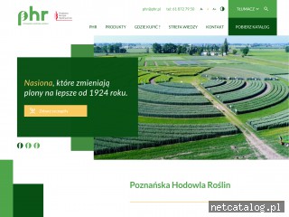 Zrzut ekranu strony phr.pl