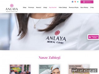 Zrzut ekranu strony anlaya.pl