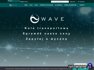 Zrzut ekranu strony wave.info.pl