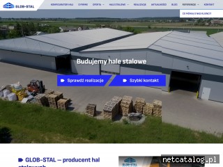 Zrzut ekranu strony glob-stal.pl