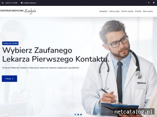 Zrzut ekranu strony www.cmsadyba.pl