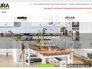 Zrzut ekranu strony www.futurastudio.pl