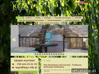 Zrzut ekranu strony keja.info.pl