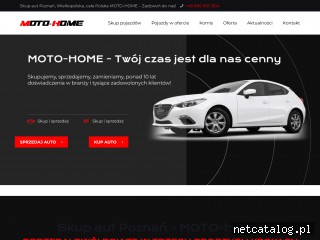Zrzut ekranu strony moto-home.pl