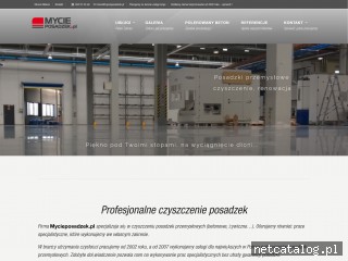 Zrzut ekranu strony mycieposadzek.pl
