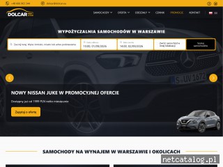 Zrzut ekranu strony dolcar.auto.pl