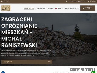 Zrzut ekranu strony zagraceni.com.pl