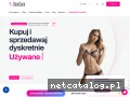 Kupno i sprzedaż używanej bielizny damskiej, używane majtki