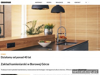 Zrzut ekranu strony granmar.net