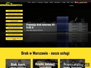 Zrzut ekranu strony www.ekspresowa-drukarnia.pl