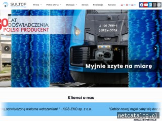 Zrzut ekranu strony www.sultof.pl