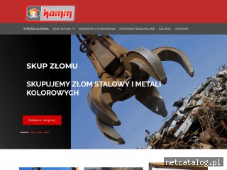 Zrzut ekranu strony kamm.pl