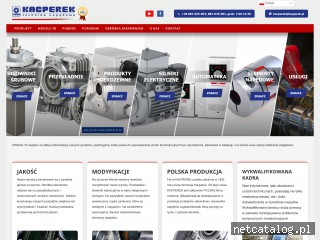 Zrzut ekranu strony kacperek.com.pl