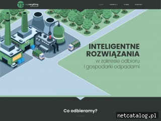 Zrzut ekranu strony mprecykling.pl