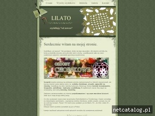 Zrzut ekranu strony www.lilato.pl