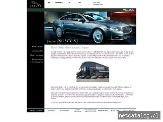 Zrzut ekranu strony www.jaguar.krakow.pl