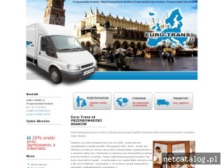 Zrzut ekranu strony www.krakow-przeprowadzki.com.pl