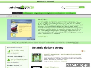 Zrzut ekranu strony catalog4you.pl
