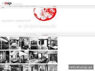 Zrzut ekranu strony www.artdesign.pl