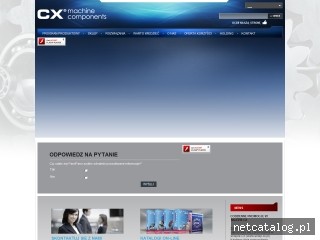 Zrzut ekranu strony www.cx.pl