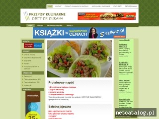 Zrzut ekranu strony www.dieta-dukana.pl