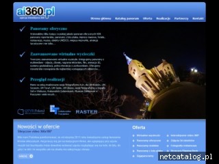 Zrzut ekranu strony www.ai360.pl