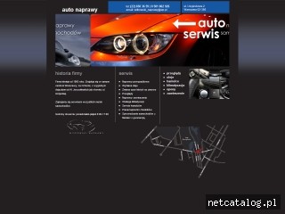 Zrzut ekranu strony www.autoserwiswitkowski.pl